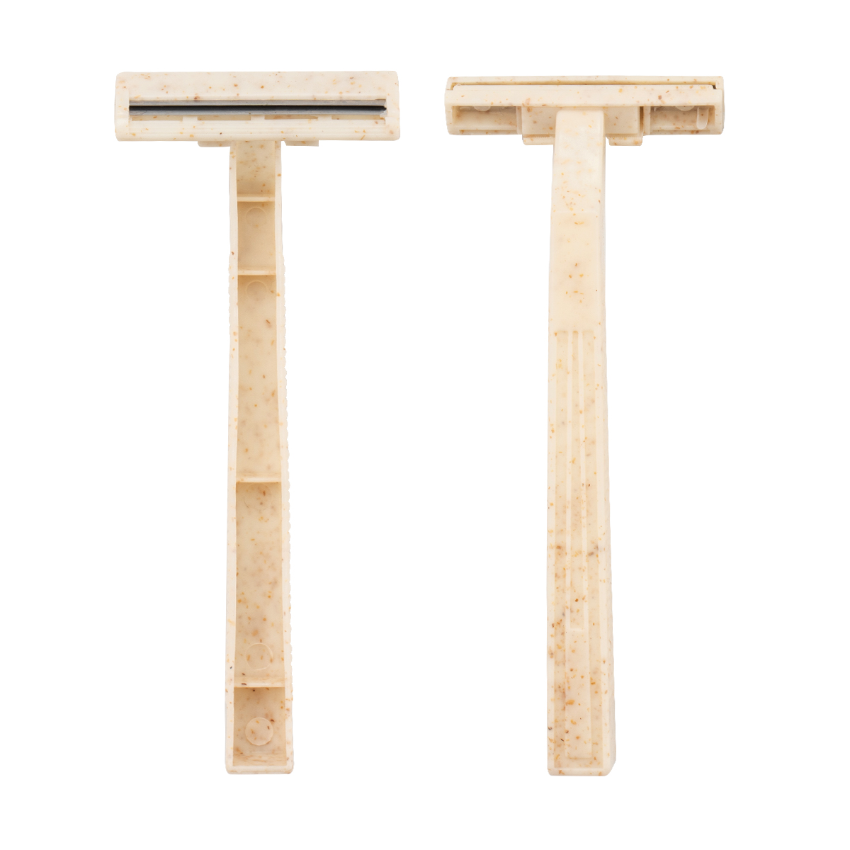 CX-T02M Recyclable Wheat Straw Twin Blade Men Razor