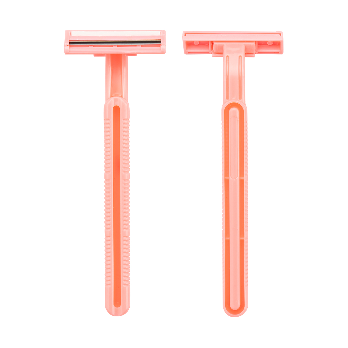 CX-T10 Hotel Plastic Handle Disposable Women Twin Blade Shaving Razor