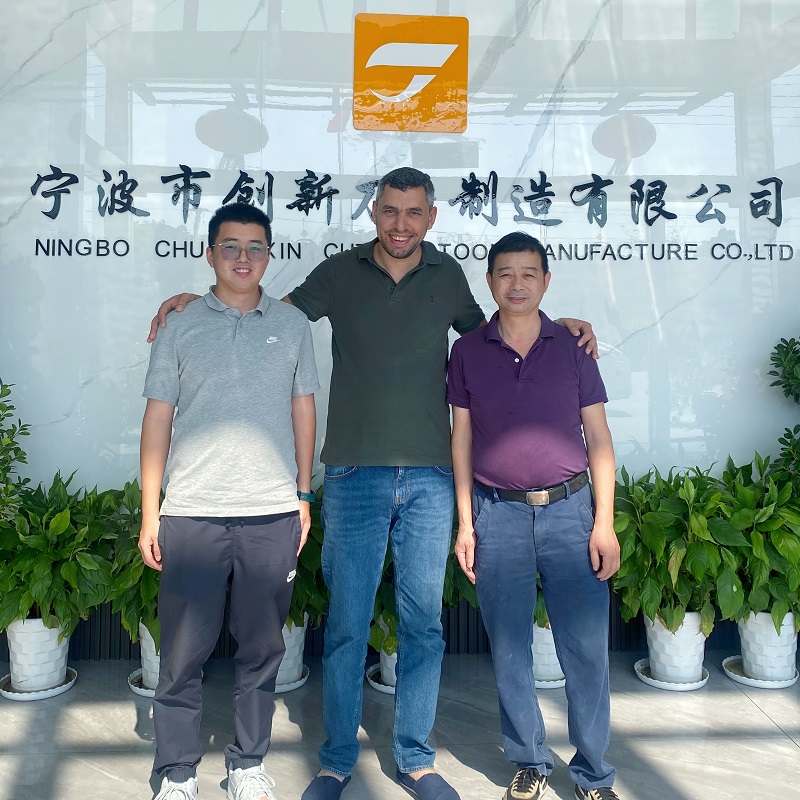 Global Partners Visit Ningbo Chuangxin Cutting Tool Manufacture Co., Ltd