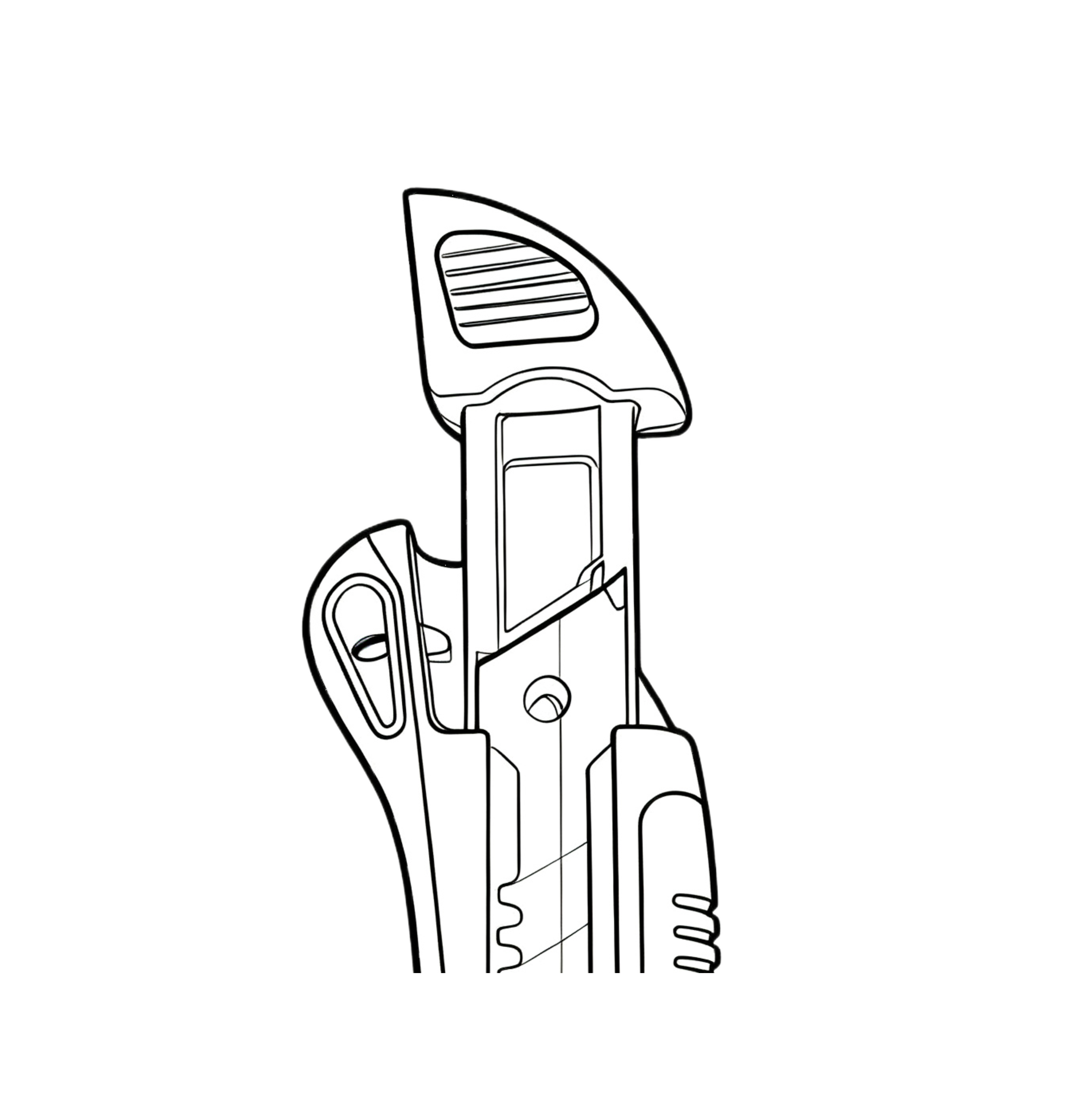 CX-707 three-blade automatic storage mechanism