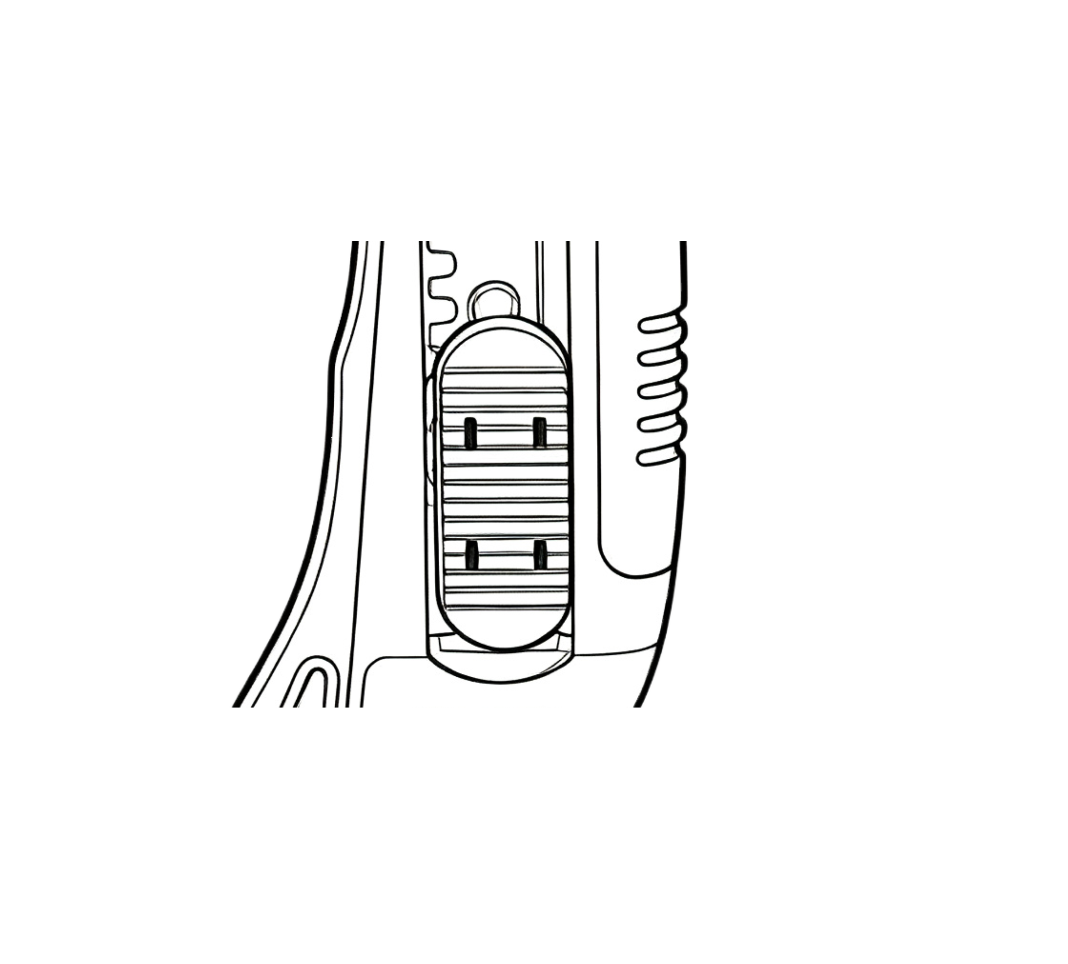 CX-707 secure blade slide-lock mechanism