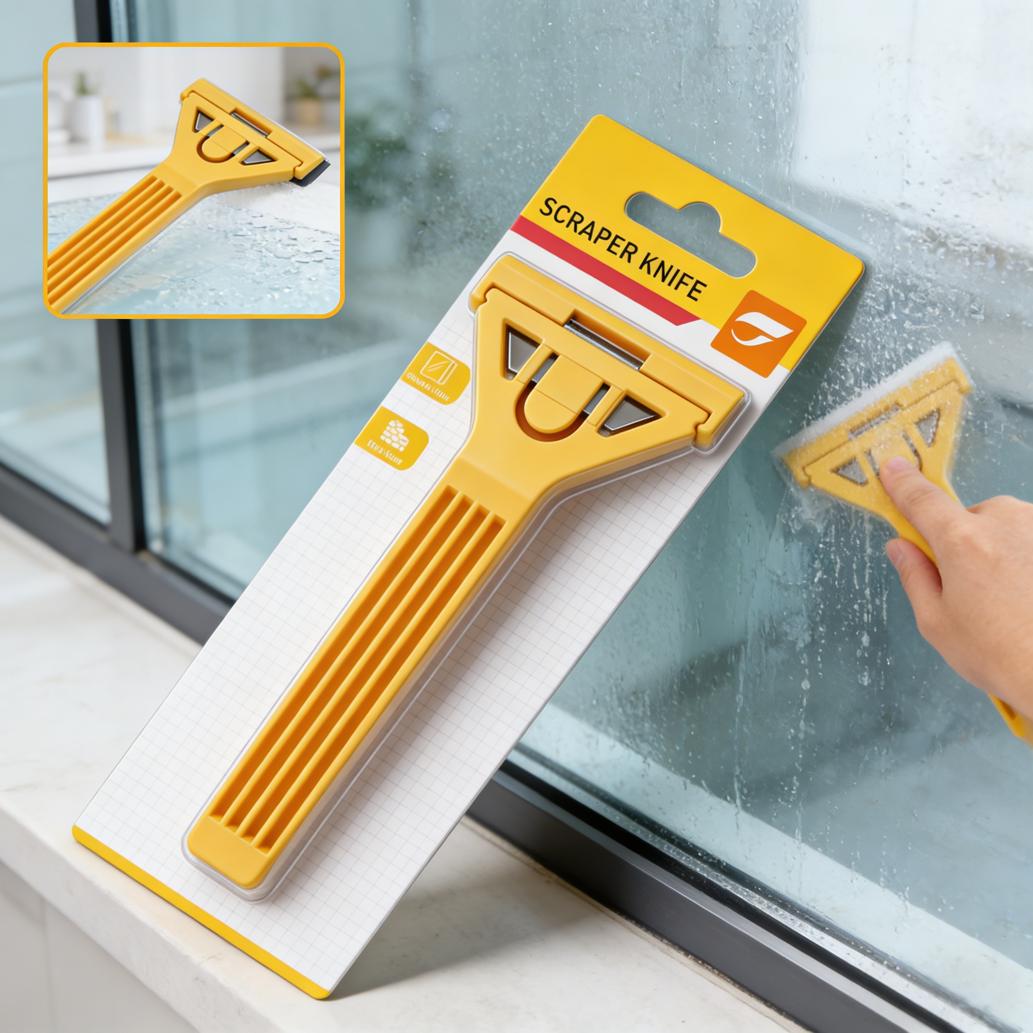 How Does a Utility Knife Scraper Remove Paint and Grime from Glass