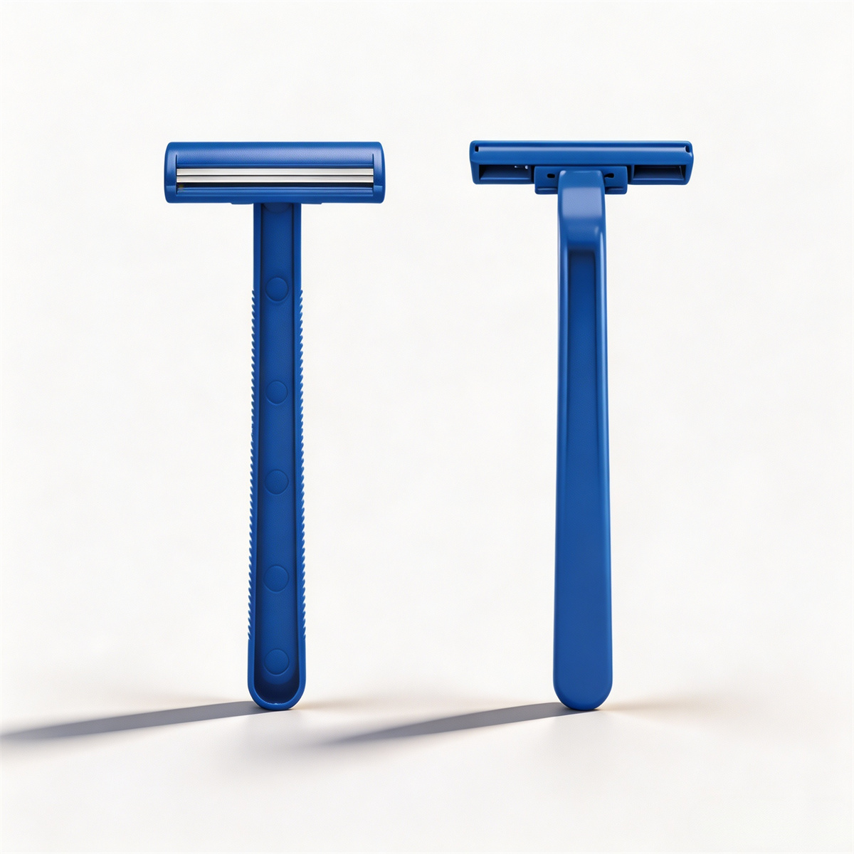 CX-T01-2 Twin Blade Plastic Non-slip Handle Disposable Razor