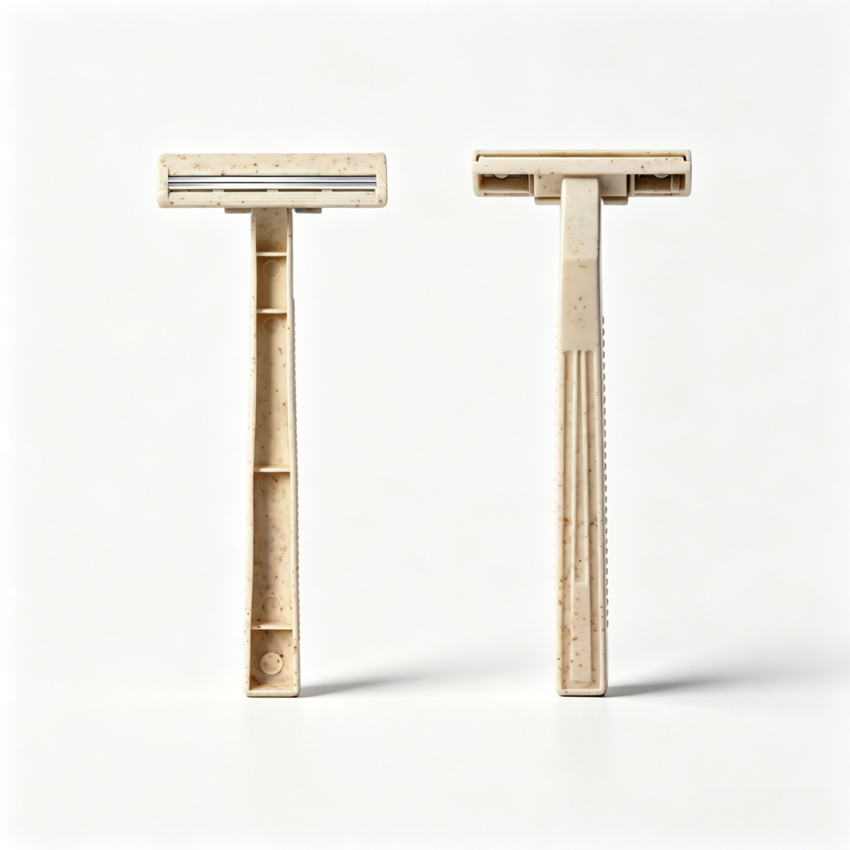 CX-T02M Recyclable Wheat Straw Twin Blade Men Razor