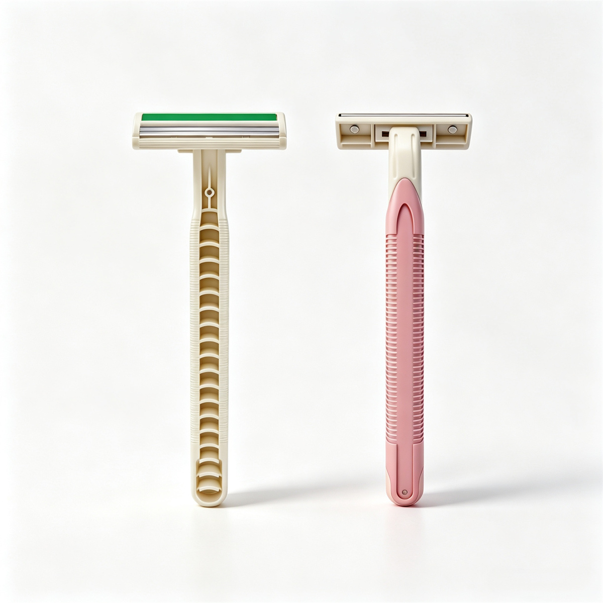CX-T21 Women's Disposable Twin Blades Razor for Body Bikini Underarm Sensitive Skin